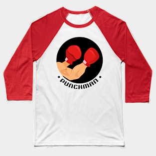 Punch Man (Boxing) Baseball T-Shirt